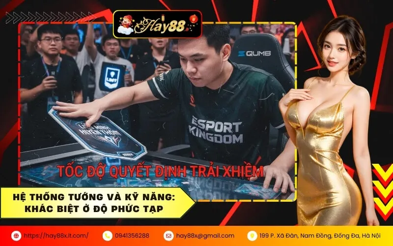 Hệ thống tướng và kỹ năng Khác biệt ở độ phức tạp